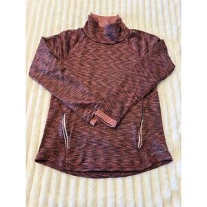 Spyder active fleece lined pullover with mock neck. Size M